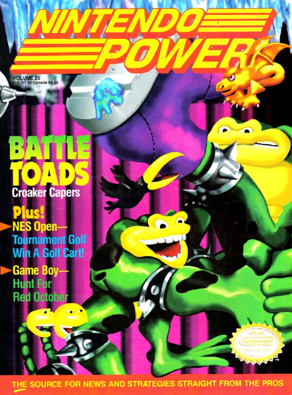 Nintendo Power Issue 025 (June 1991) cover